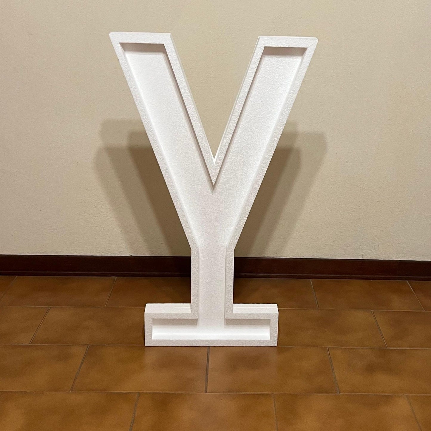 Lettera Y Senza Luci