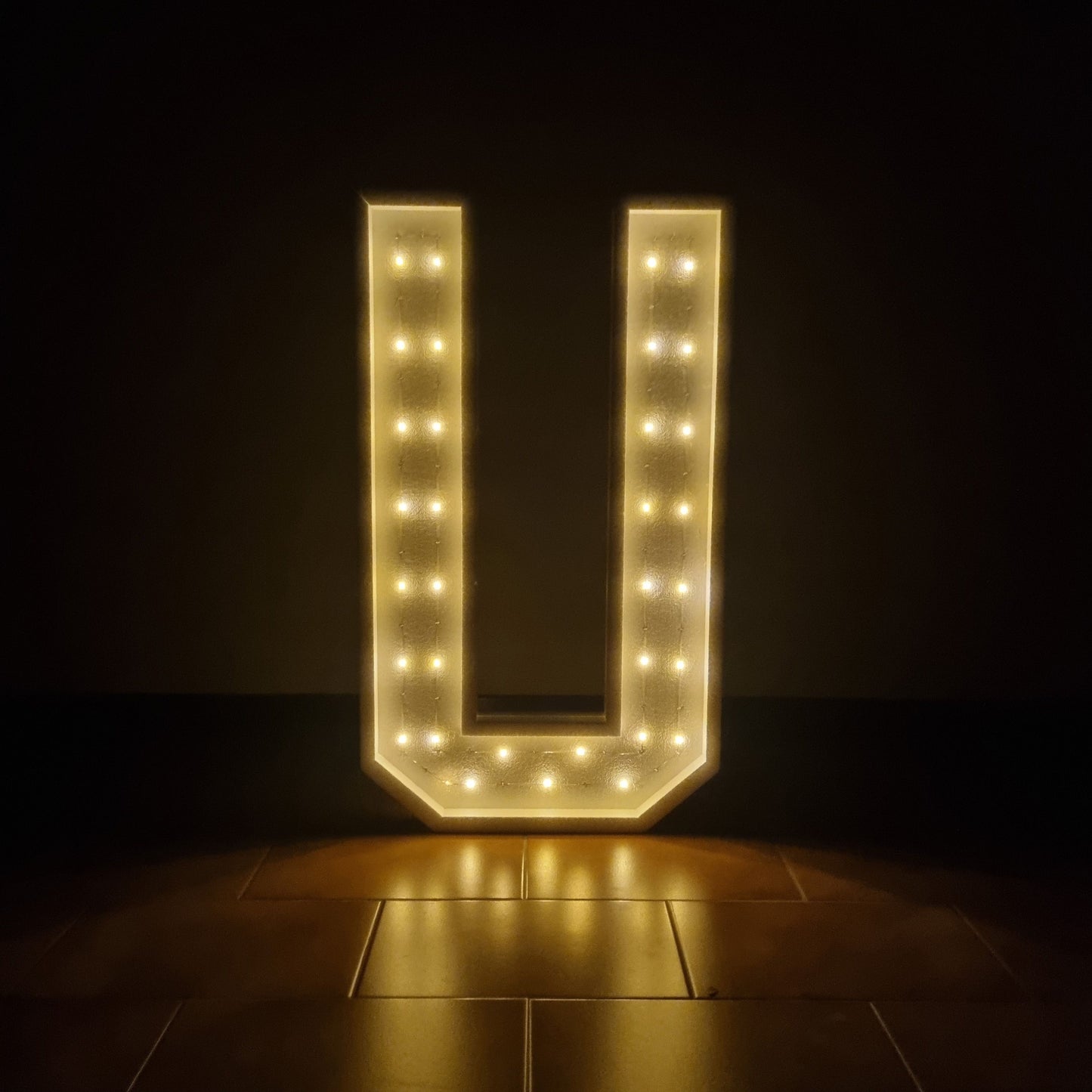 Lettera U Luminosa