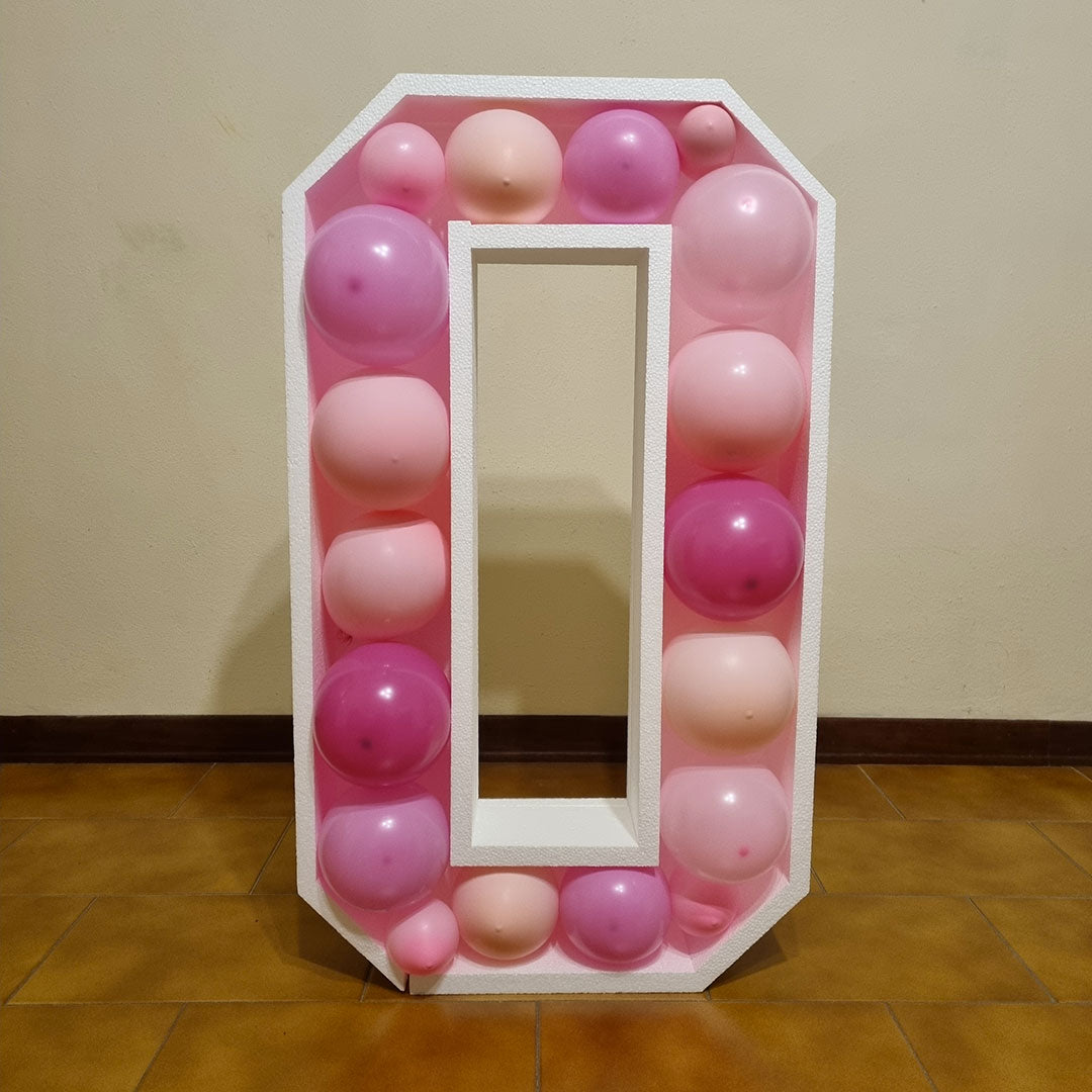 Numero 0 Porta Palloncini