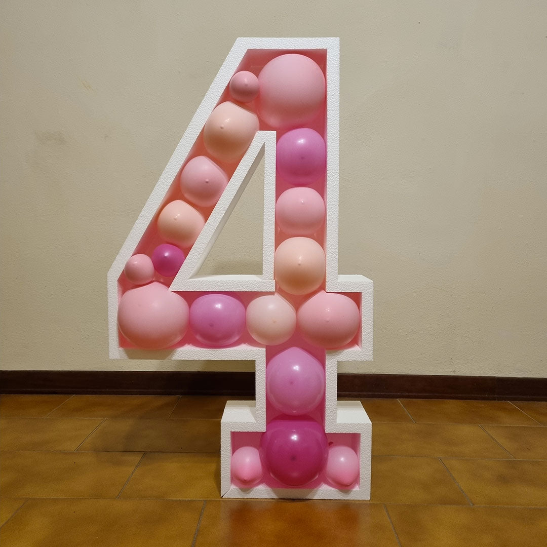 Numero 4 Porta Palloncini
