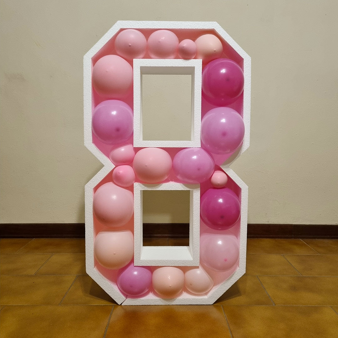 Numero 8 Porta Palloncini