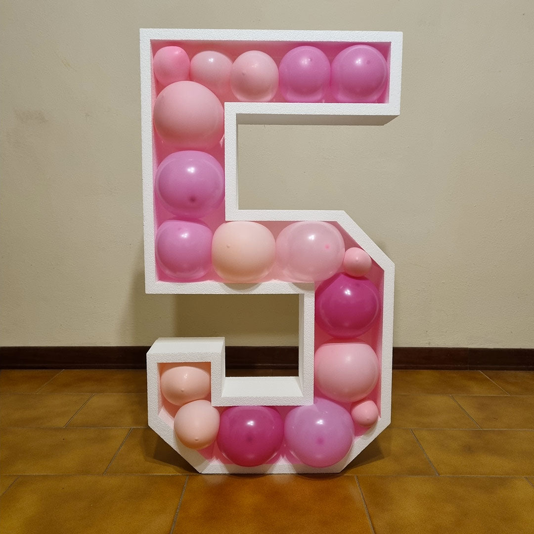 Numero 5 Porta Palloncini