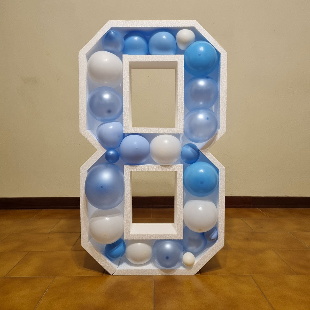 Numero 8 Porta Palloncini