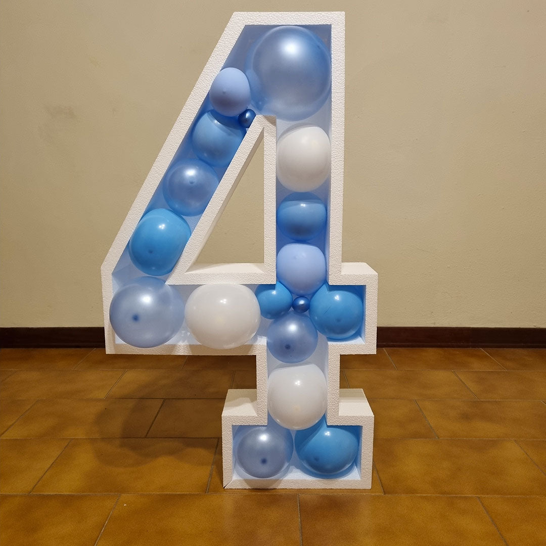 Numero 4 Porta Palloncini