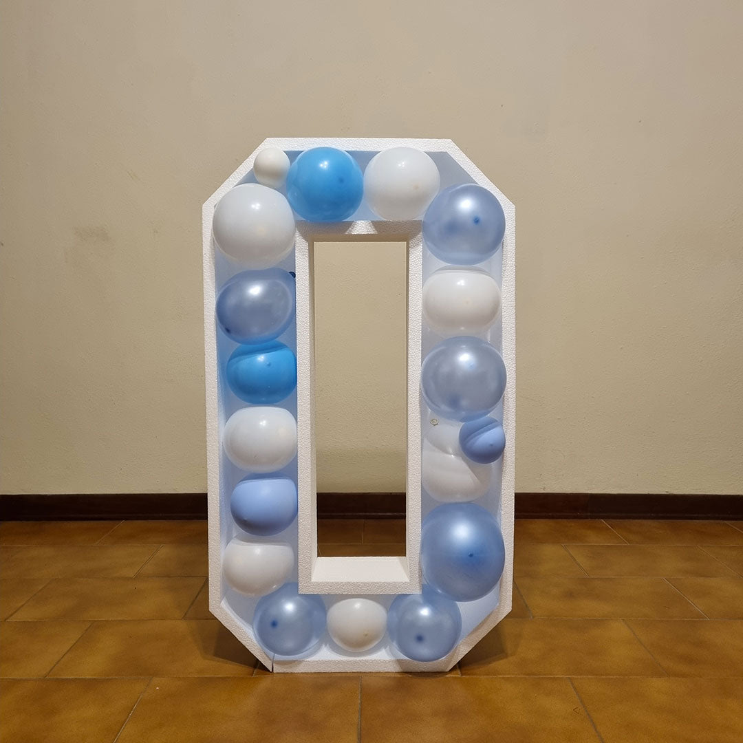 Numero 0 Porta Palloncini