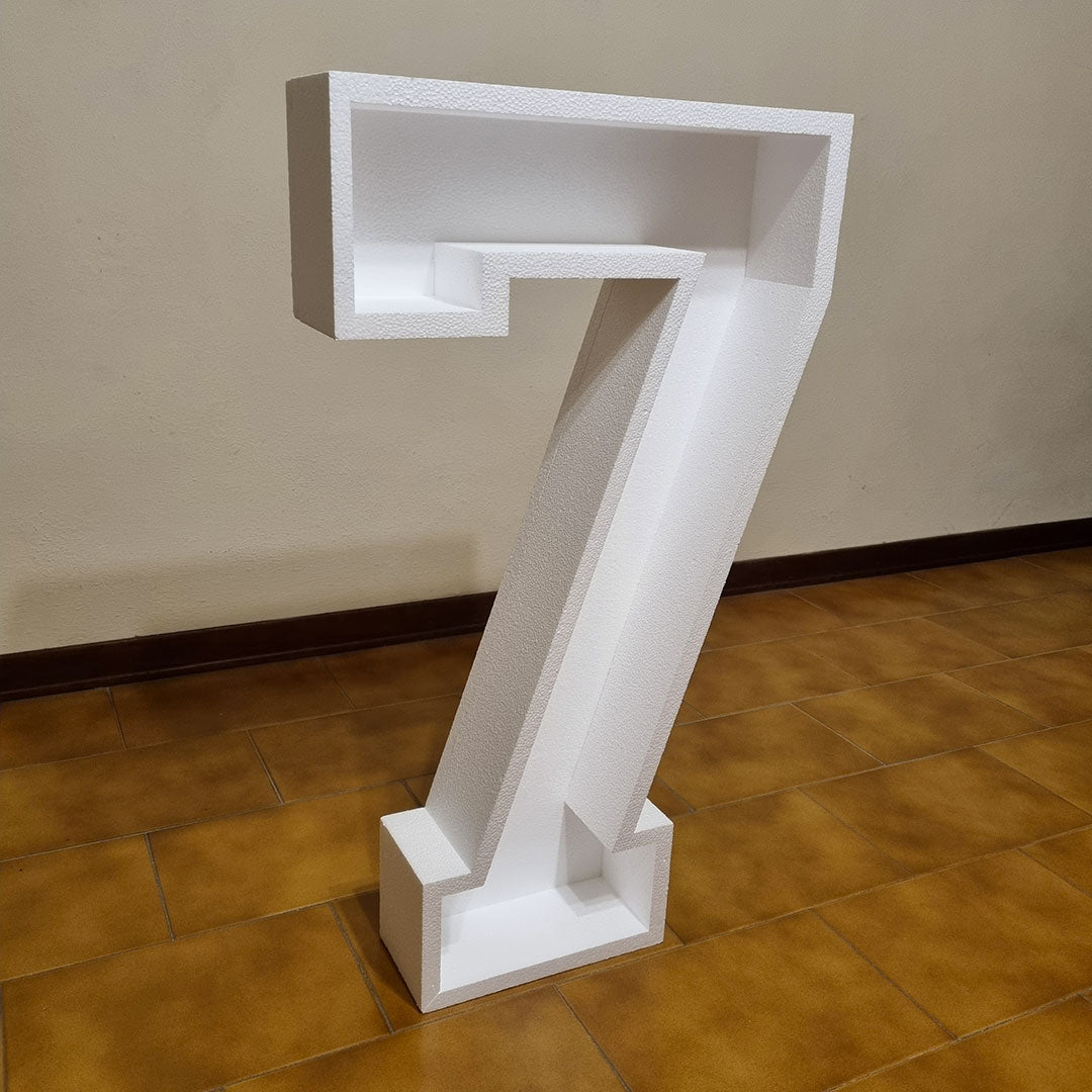 Numero 7 Porta Palloncini