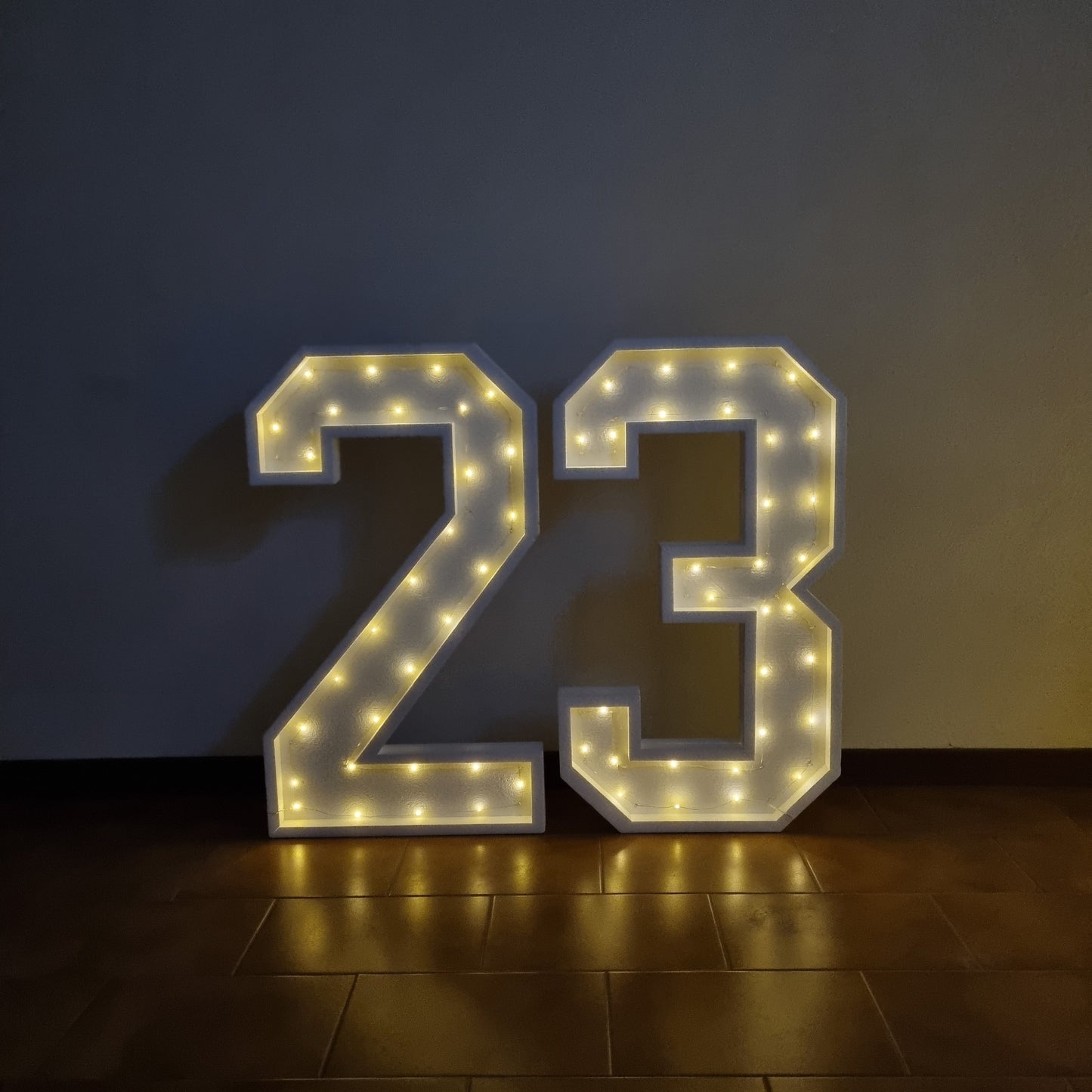 Numero 23 Luminoso Grande