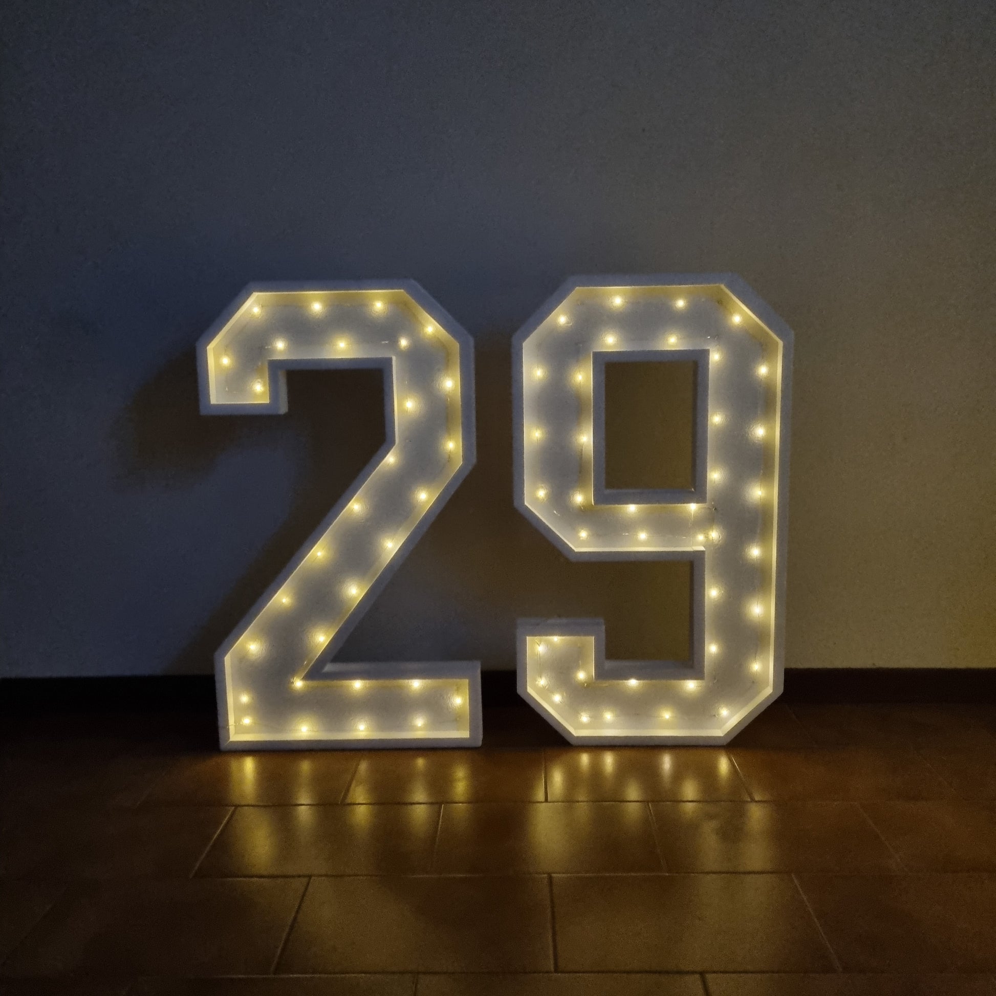 Numero 29 Luminoso Grande