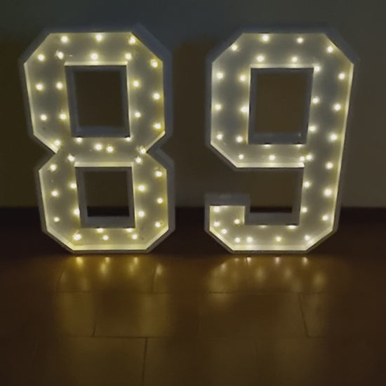 Numero 89 Luminoso Grande